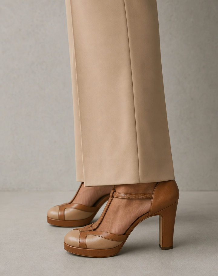 Comfortable T-Strap Pumps for Women with an Effortlessly Chic Style