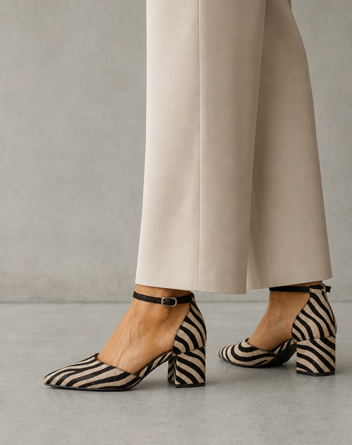 Comfortable Women's Ankle Strap Pumps with a Chic, Sophisticated Everyday Look