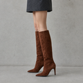 Comfortable Women's Pointed Toe Stiletto Boots for Cozy Autumn Days and Easy Styling