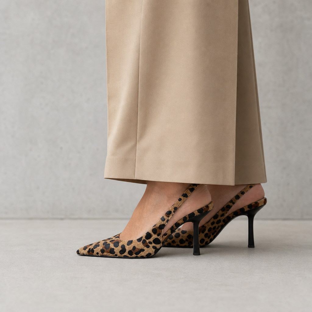 Stylish Women's Orthopedic Pointed Toe Slingbacks Designed for All-Day Comfort and Ease