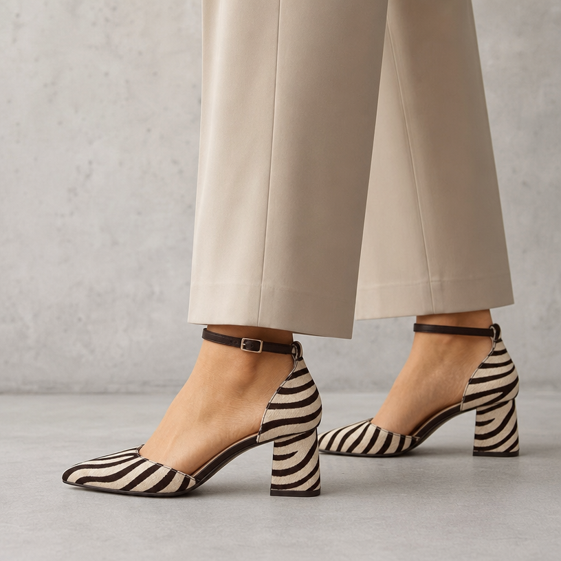 Elegant Women's Ankle Strap Pumps for a Sophisticated, Polished Everyday Look