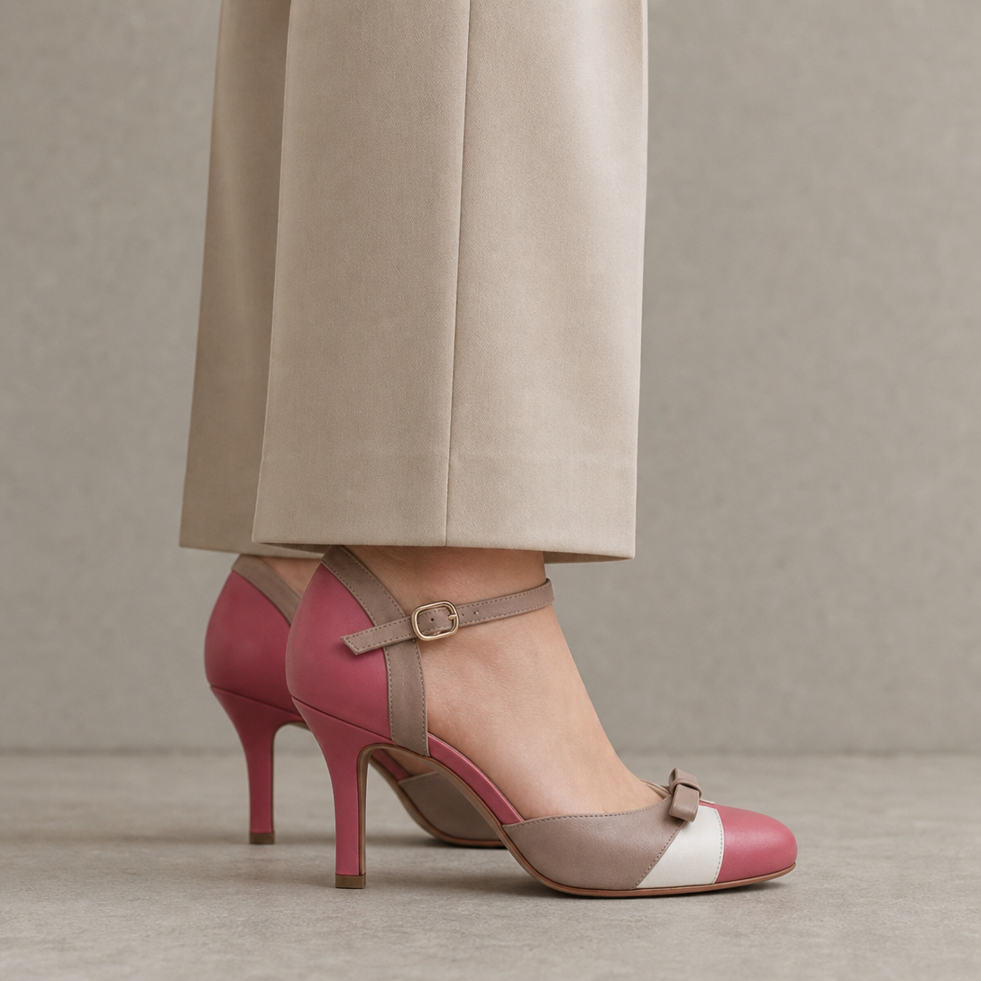 Stylish Women's Ankle Strap Pumps Designed for All-Day Comfort and Ease