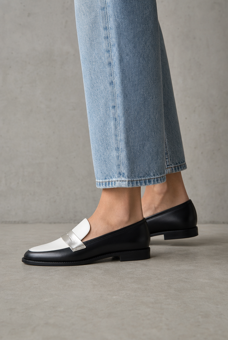 Comfortable Women's Saddle Loafers with a Chic, Sophisticated Everyday Look