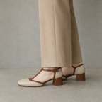 Elegant Women's Perforated T-Strap Pumps for Effortless Everyday Style and Comfort