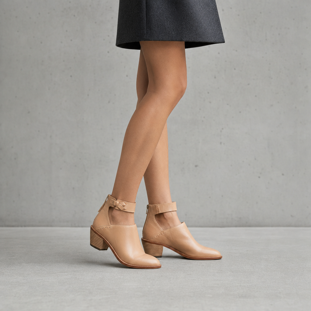 Comfortable Women's Block Heel Ankle Boots for Cozy Autumn Days and Easy Styling