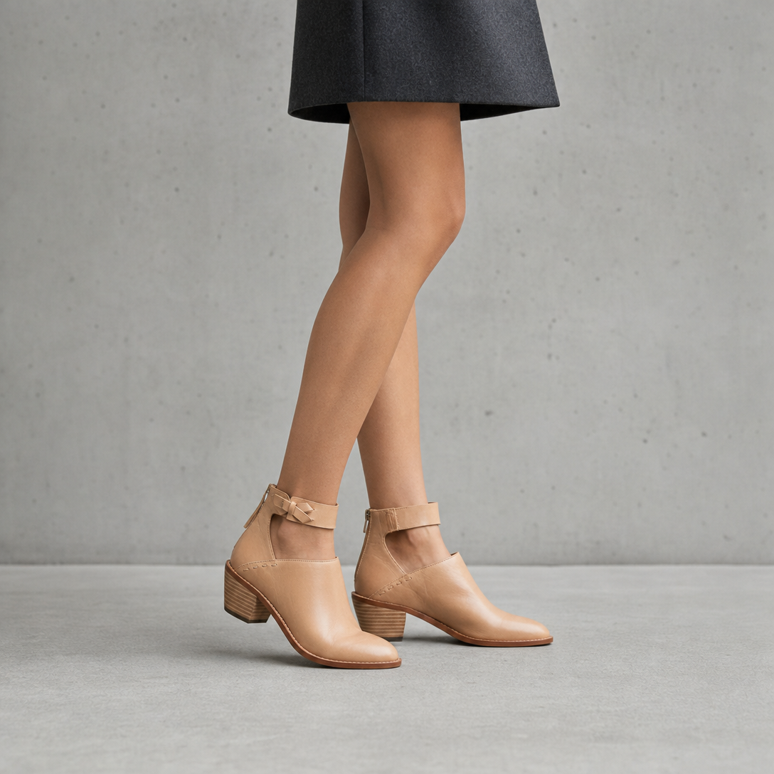Comfortable Women's Block Heel Ankle Boots for Cozy Autumn Days and Easy Styling