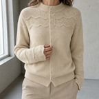 Elegant Women's Mock Neck Thumbhole Cardigan for Effortless Everyday Style and Comfort