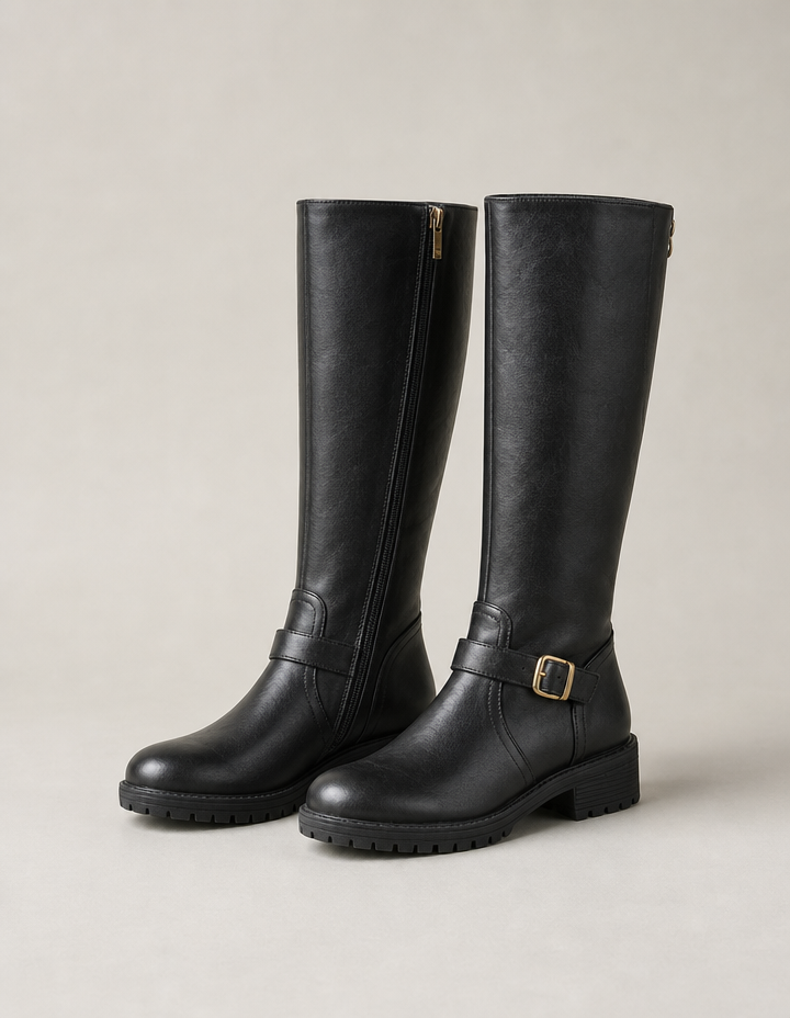 Comfortable Women's Knee-High Boots for Cozy Autumn Days and Easy Styling