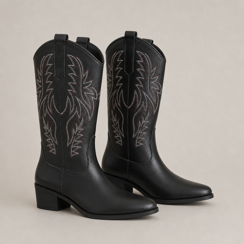 Comfortable Women's Cowboy Boots for Cozy Autumn Days and Easy Styling
