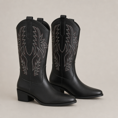 Comfortable Women's Cowboy Boots for Cozy Autumn Days and Easy Styling