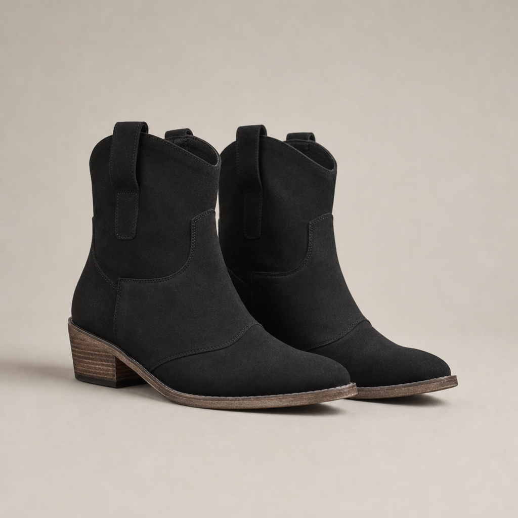 Comfortable Women's Western Ankle Boots for Cozy Autumn Days and Easy Styling
