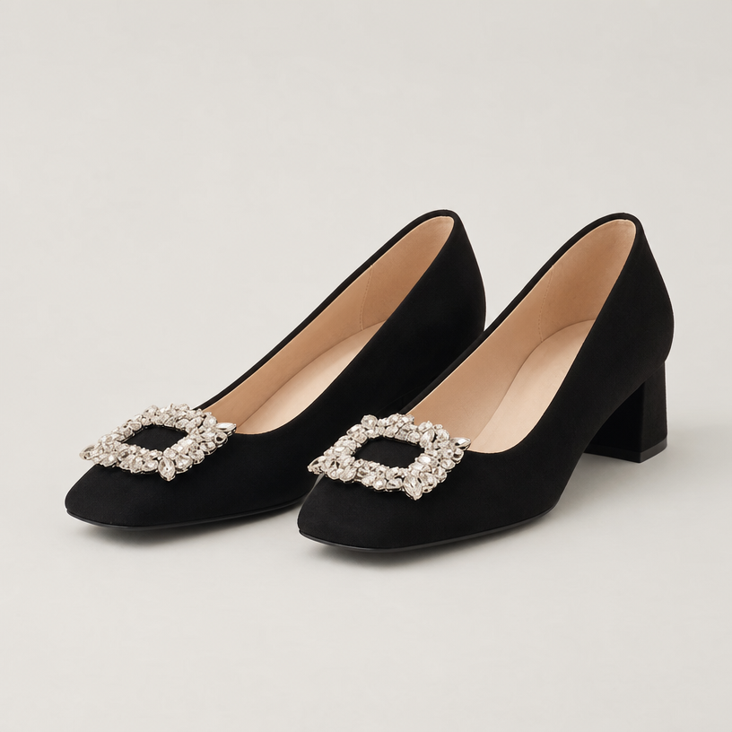 Stylish Women's Orthopedic Square Toe Flats Designed for All-Day Comfort and Ease