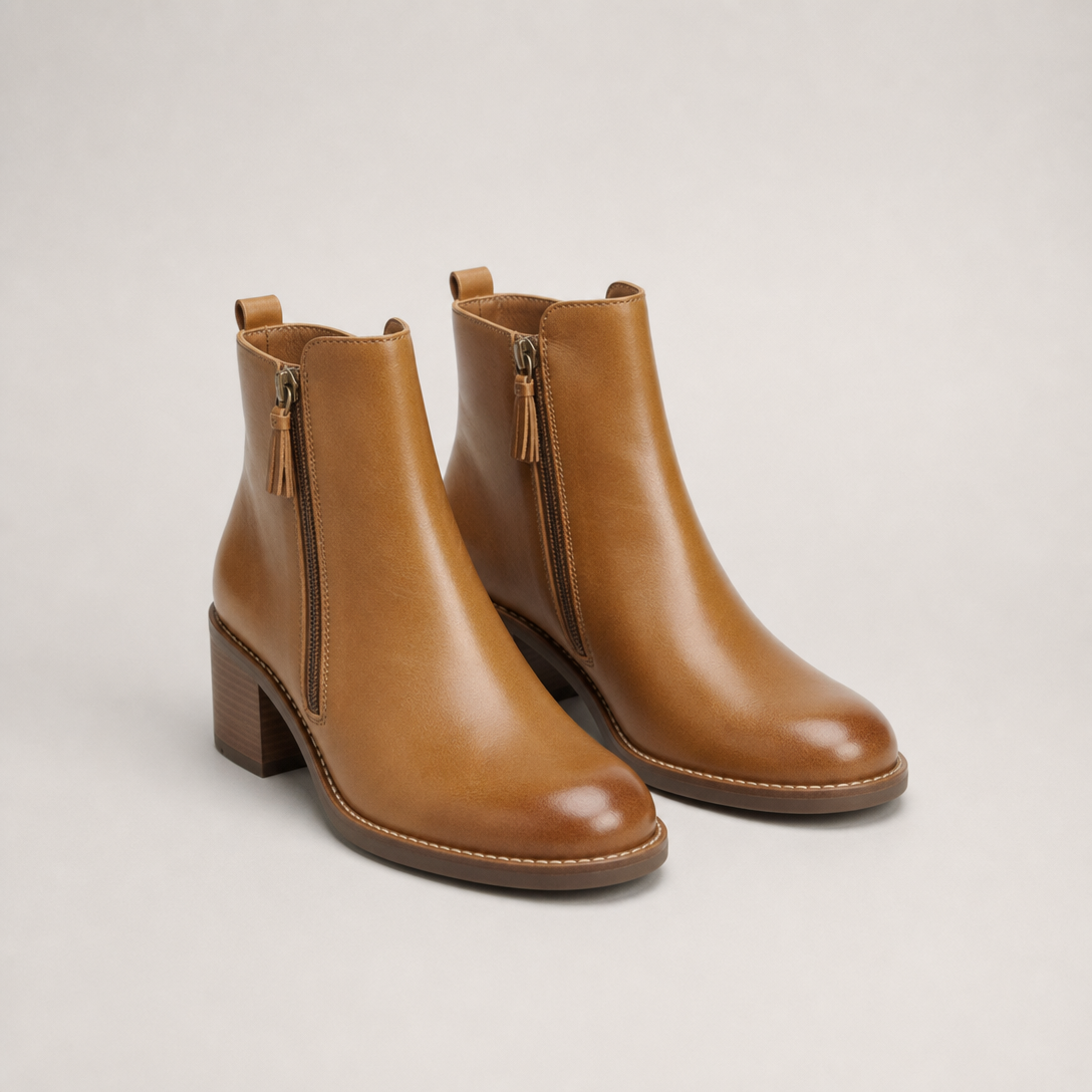 Comfortable Women's Side Zipper Boots for Cozy Autumn Days and Easy Styling