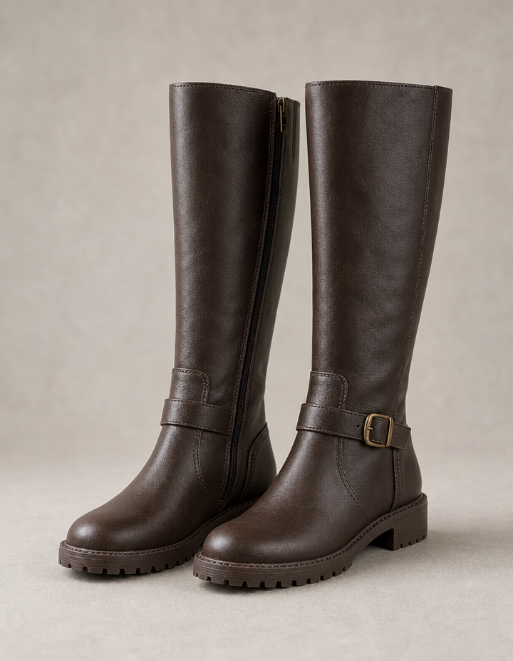 Comfortable Women's Knee-High Boots for Cozy Autumn Days and Easy Styling