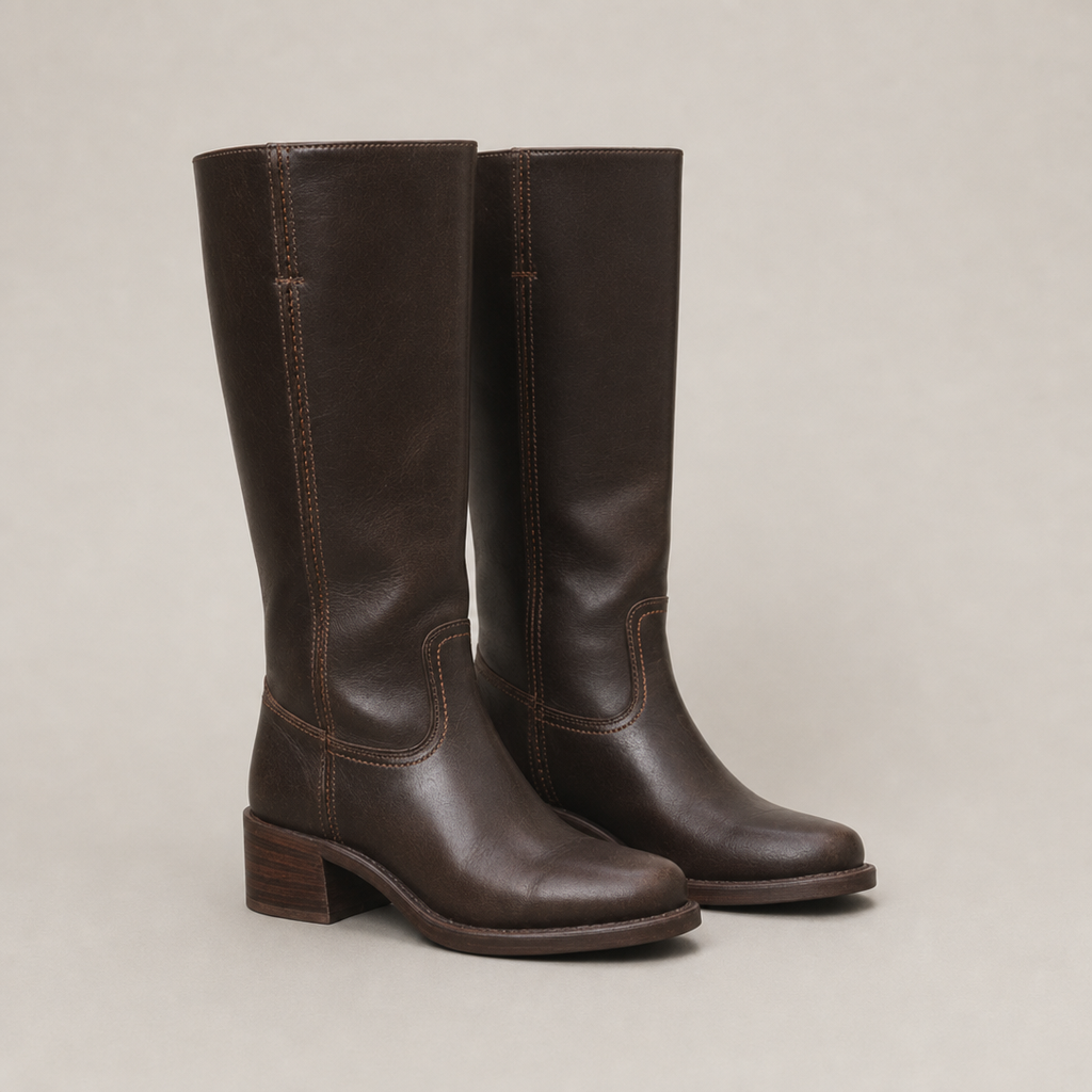 Elegant Knee High Boots for Women with a Modern, Timeless Design