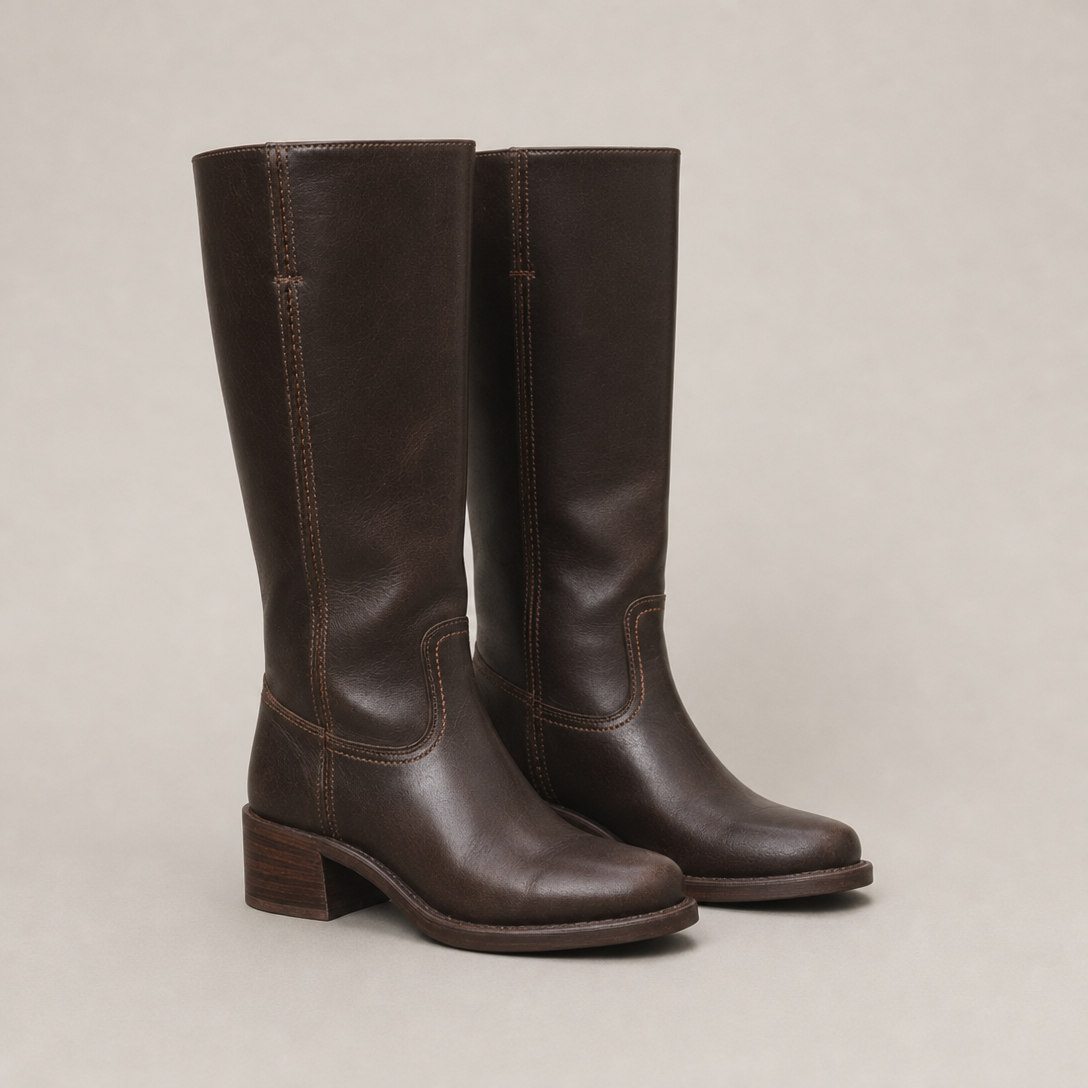Elegant Knee High Boots for Women with a Modern, Timeless Design