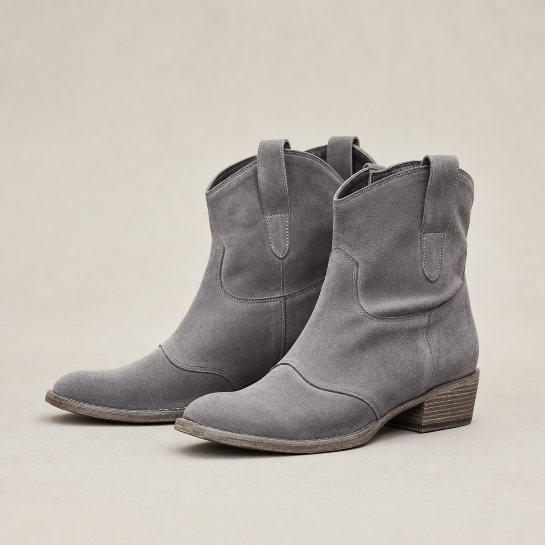 Comfortable Women's Western Ankle Boots for Cozy Autumn Days and Easy Styling