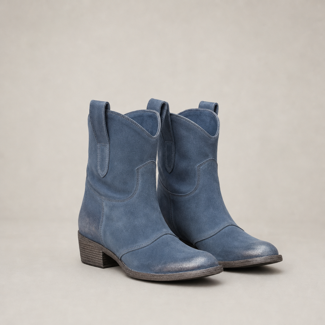 Comfortable Women's Western Ankle Boots for Cozy Autumn Days and Easy Styling