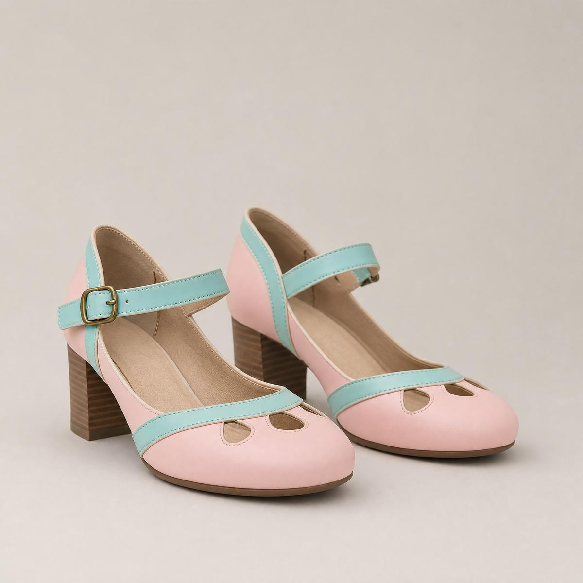 Elegant Women's Orthopedic Ankle Strap Pumps for Effortless Everyday Style and Comfort