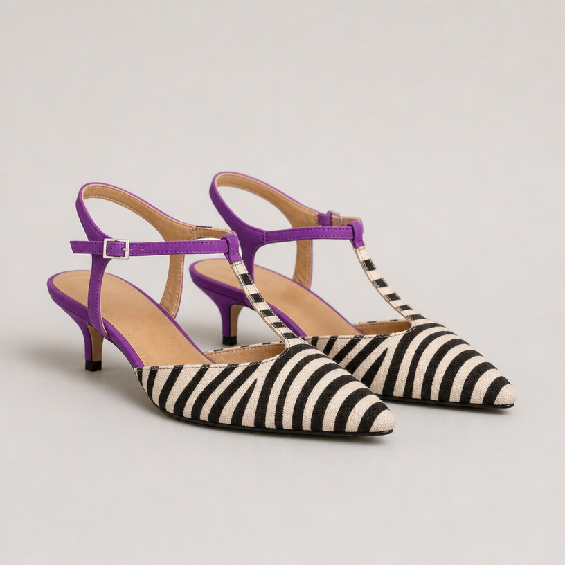 Stylish Women's T-Strap Pumps for Everyday Wear and Special Occasions