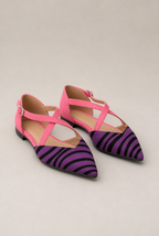 Elegant Women's Cross-Strap Flats for Effortless Everyday Style and Comfort