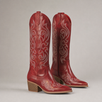 Comfortable Women's Pointed Cowboy Boots for Cozy Autumn Days and Easy Styling