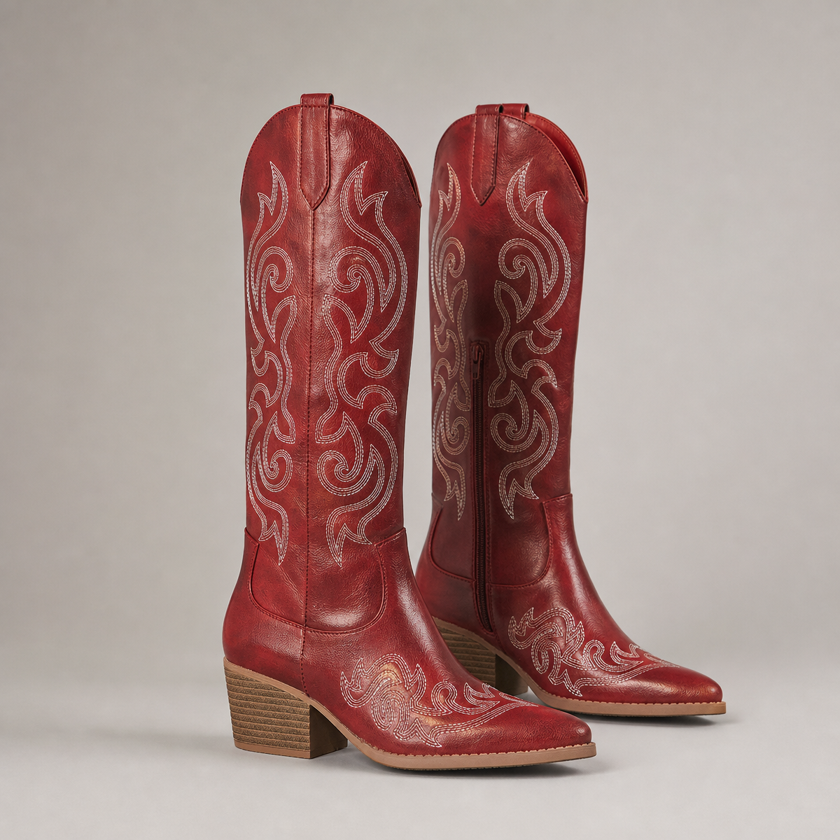 Comfortable Women's Pointed Cowboy Boots for Cozy Autumn Days and Easy Styling