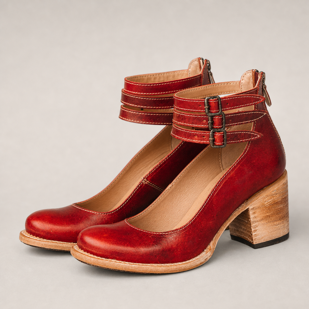 Stylish Ankle Strap Pumps for Women with a Refined and Modern Appeal