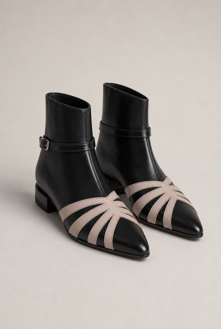 Elegant Women's Pointed Ankle Boots for a Sophisticated Autumn Look