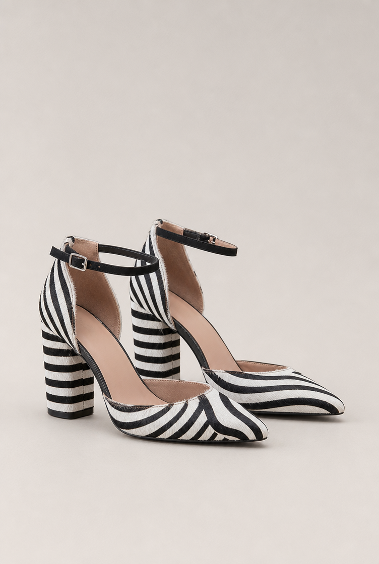 Elegant Women's Side Ankle Strap Pumps for Effortless Everyday Style and Comfort