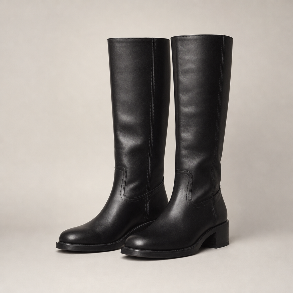 Elegant Knee High Boots for Women with a Modern, Timeless Design