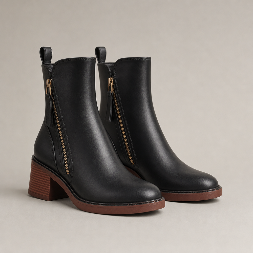Comfortable Women's Side Zipper Boots for Cozy Autumn Days and Easy Styling