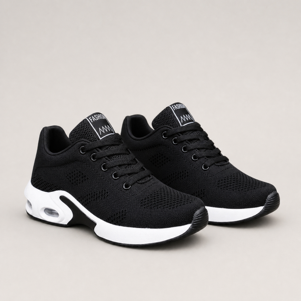Elegant Women's Orthopedic Lace-Up Sneakers for Effortless Everyday Style and Comfort