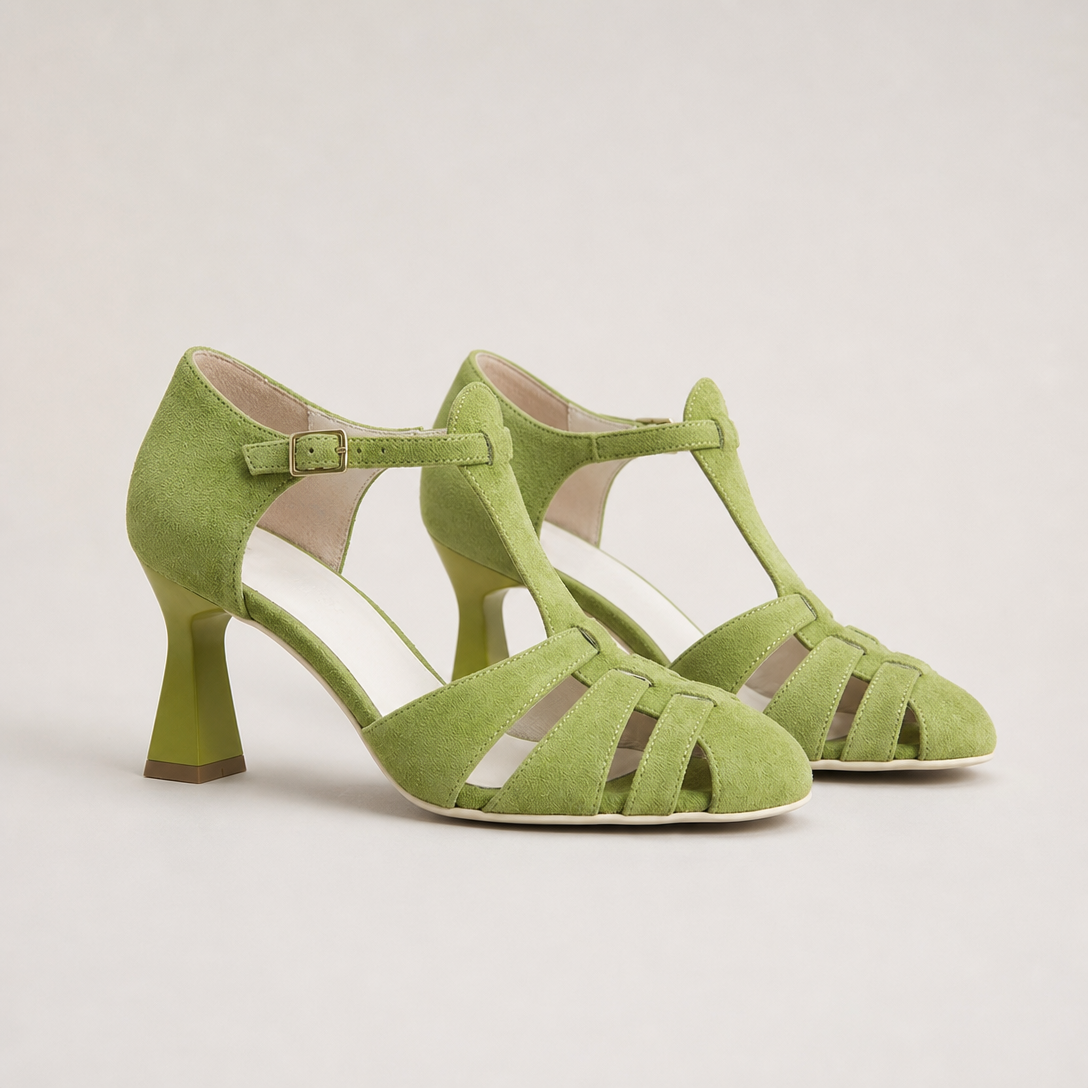 Comfortable Women's T-Strap Pumps with a Chic, Sophisticated Everyday Look
