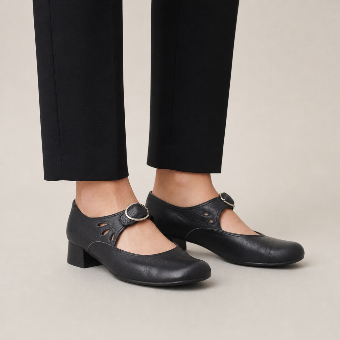 Comfortable Women's Mary Jane Pumps with a Chic, Sophisticated Everyday Look