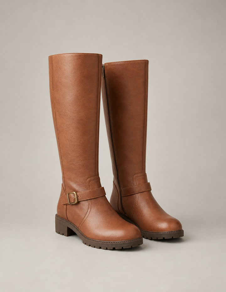 Comfortable Women's Knee-High Boots for Cozy Autumn Days and Easy Styling