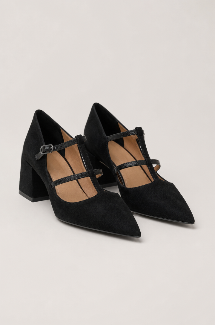 Stylish T-Strap Pumps for Women with a Refined and Modern Appeal