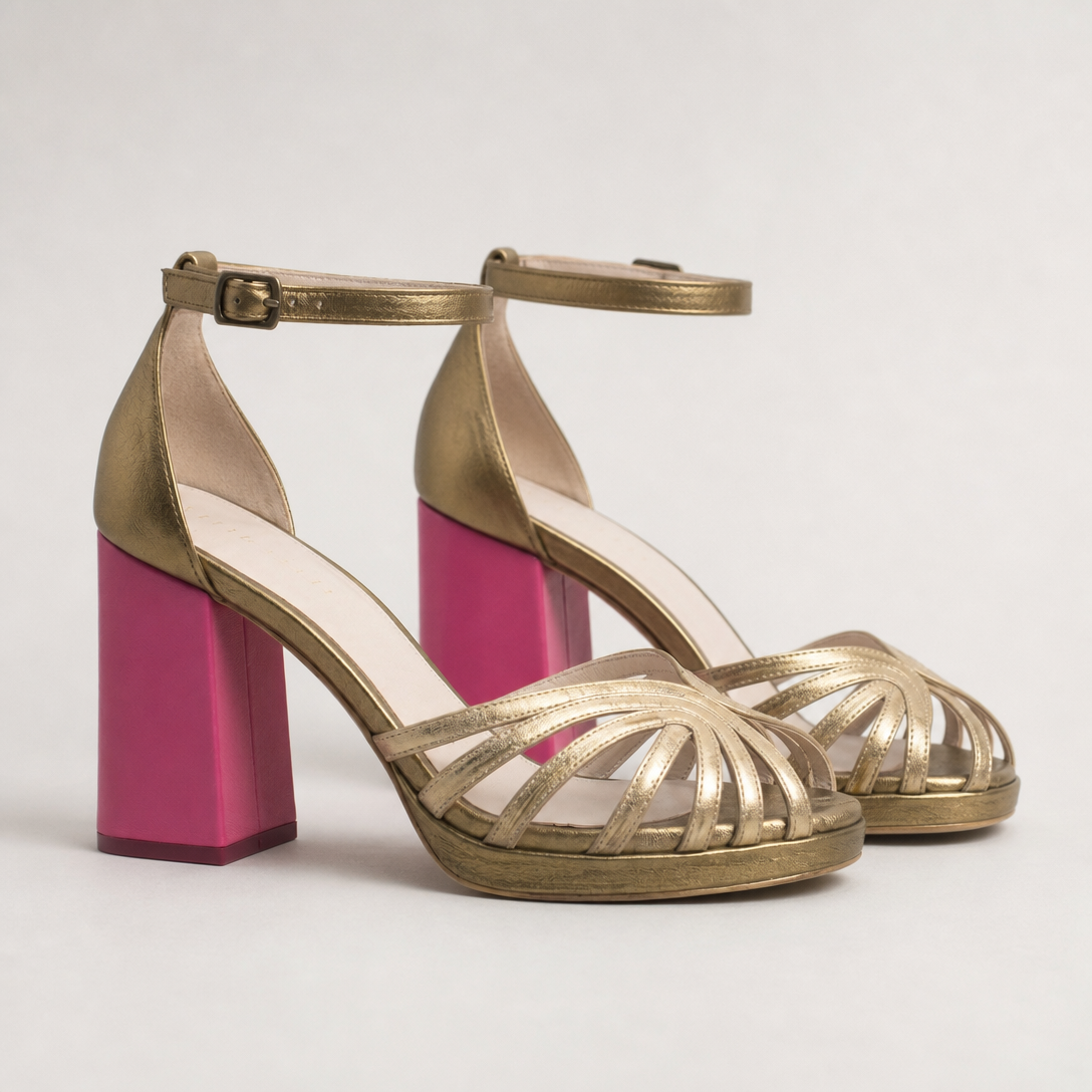Stylish Women's Block Heel Sandals for Warm Summer Days and Easy Evenings