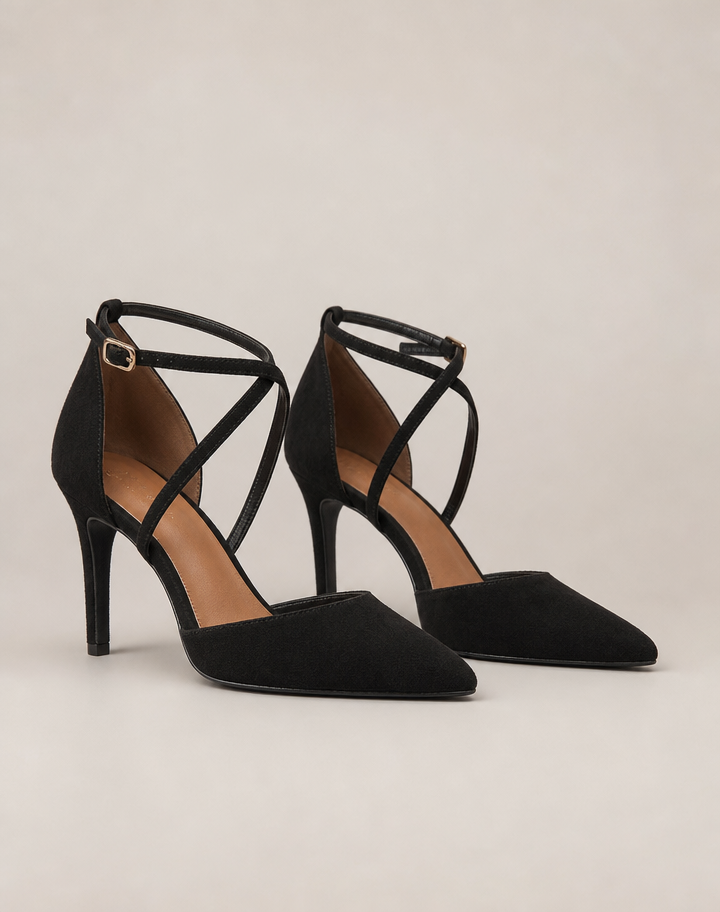 Elegant Ankle Strap Pumps for Women with a Modern, Timeless Design