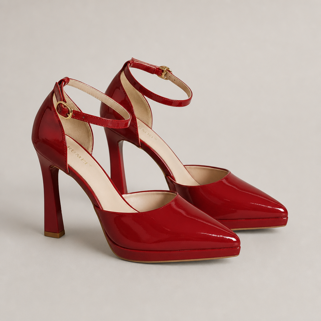Elegant Ankle Strap Pumps for Women with a Modern, Timeless Design