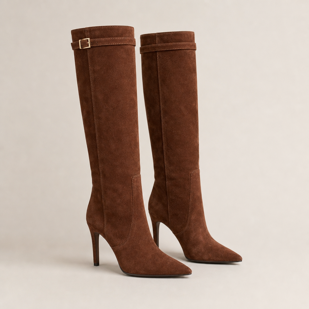 Comfortable Women's Pointed Toe Stiletto Boots for Cozy Autumn Days and Easy Styling
