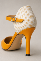 Elegant Women's Textured Ankle Strap Pumps for Effortless Everyday Style and Comfort