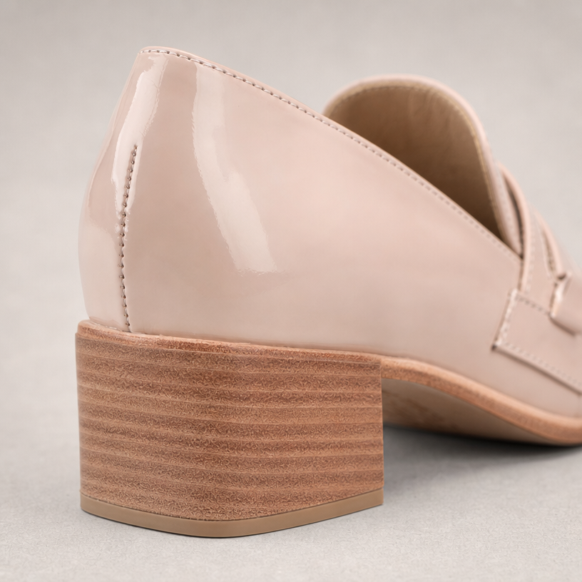 Elegant Women's Heeled Loafers for Effortless Everyday Style and Comfort