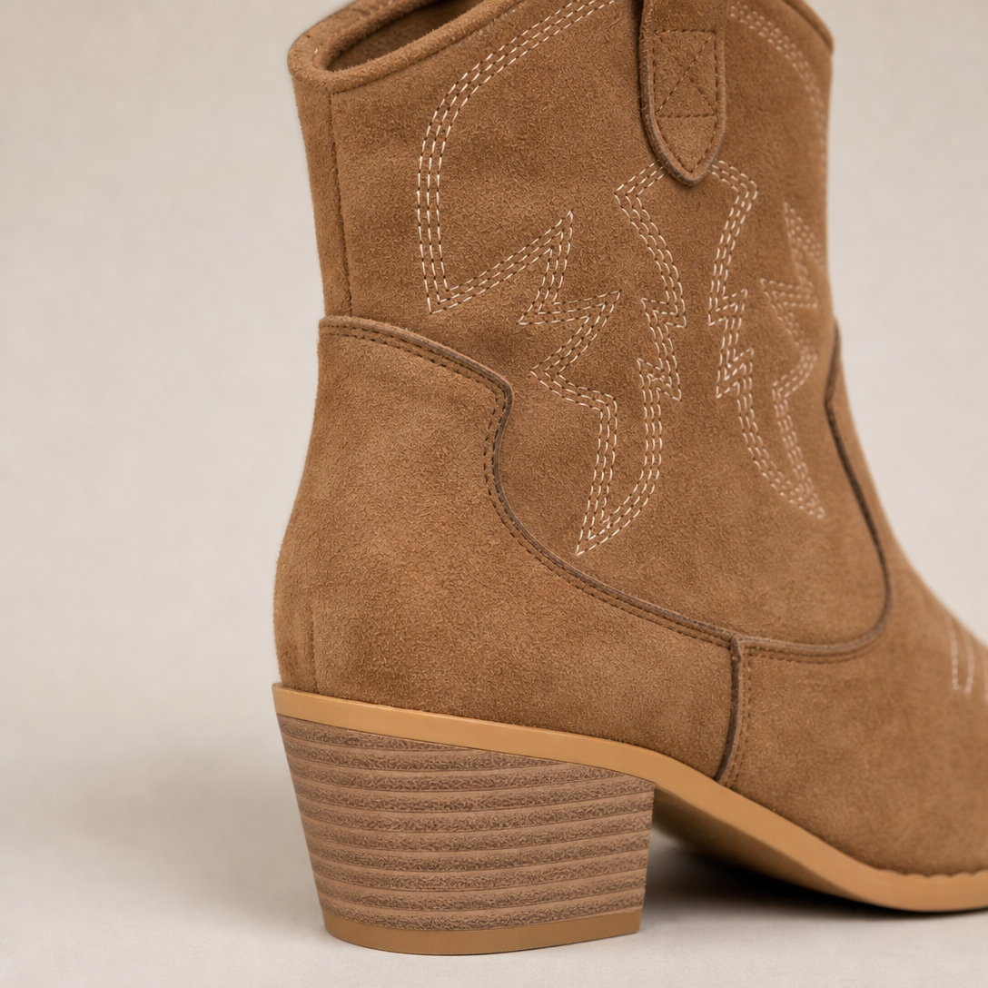 Elegant Women's Western Ankle Boots for a Sophisticated Autumn Look
