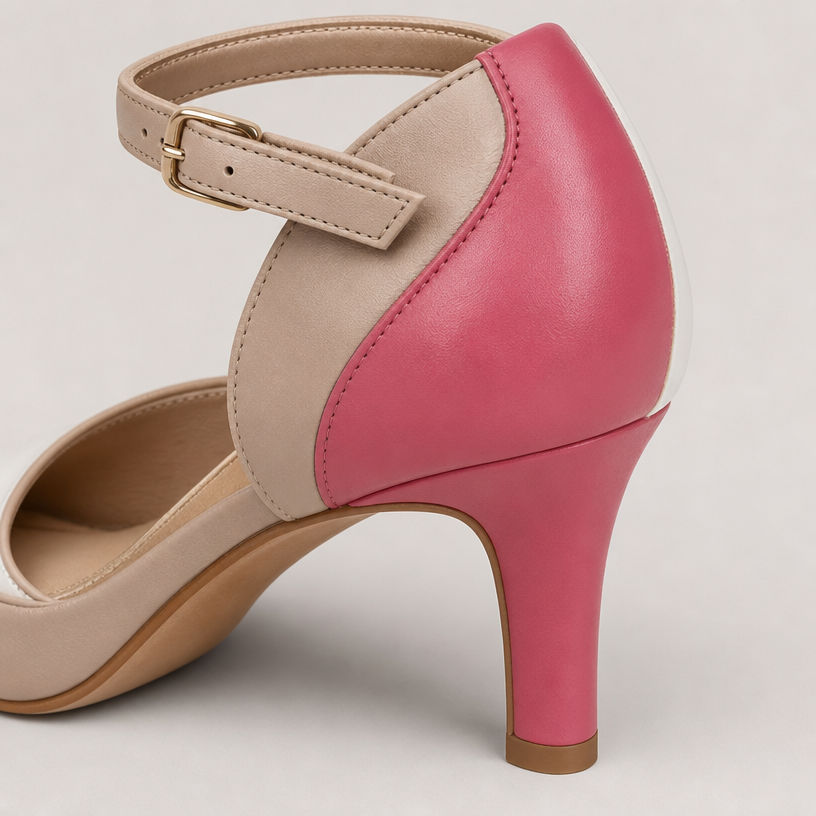 Comfortable Women's Ankle Strap Pumps for Effortless Everyday Elegance