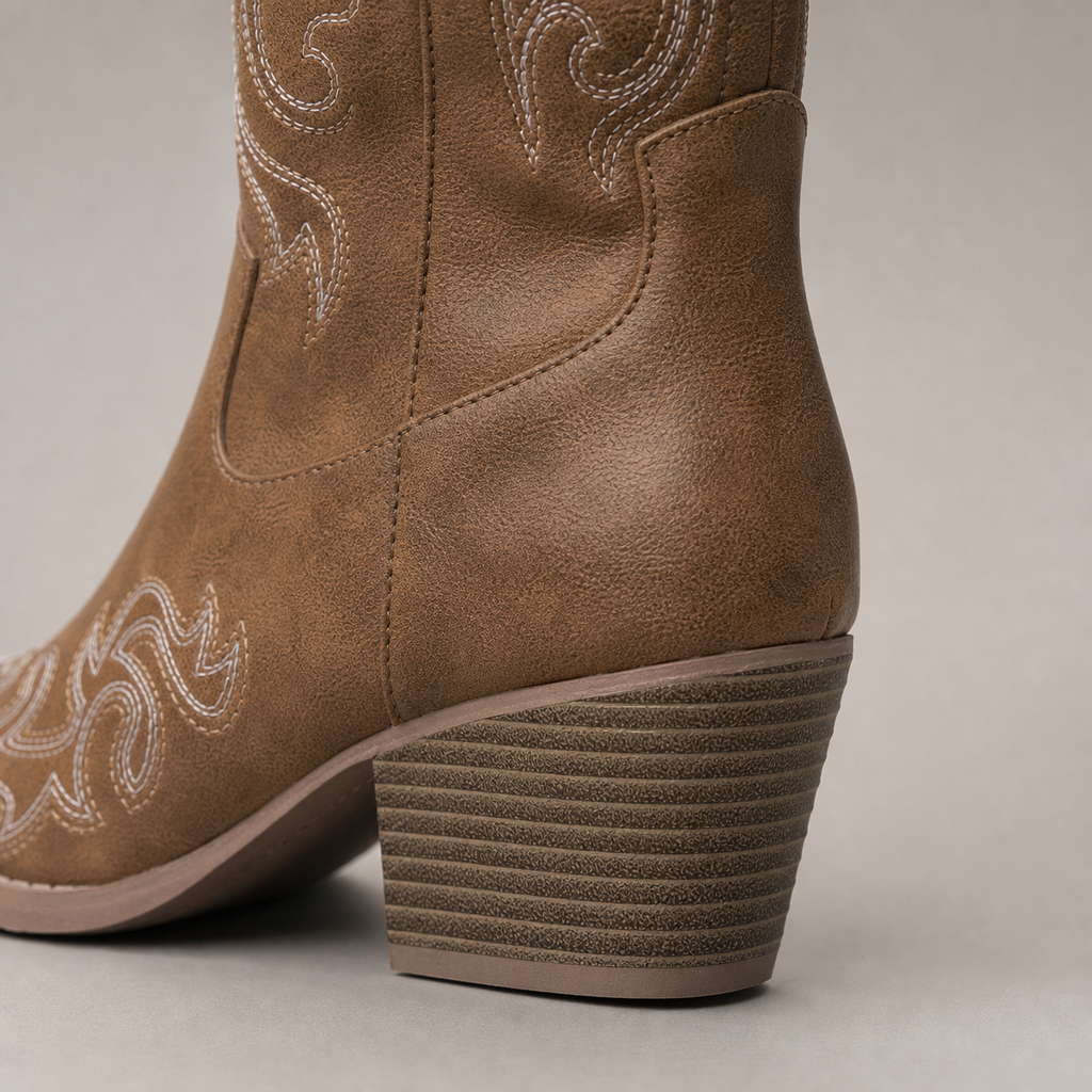 Comfortable Women's Pointed Cowboy Boots for Cozy Autumn Days and Easy Styling