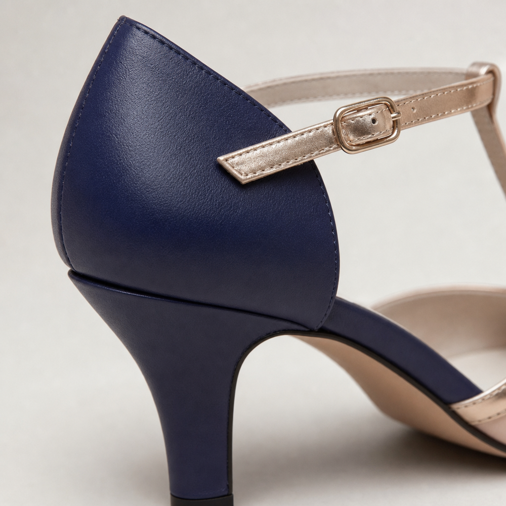 Elegant T-Strap Pumps for Women with a Modern, Timeless Design