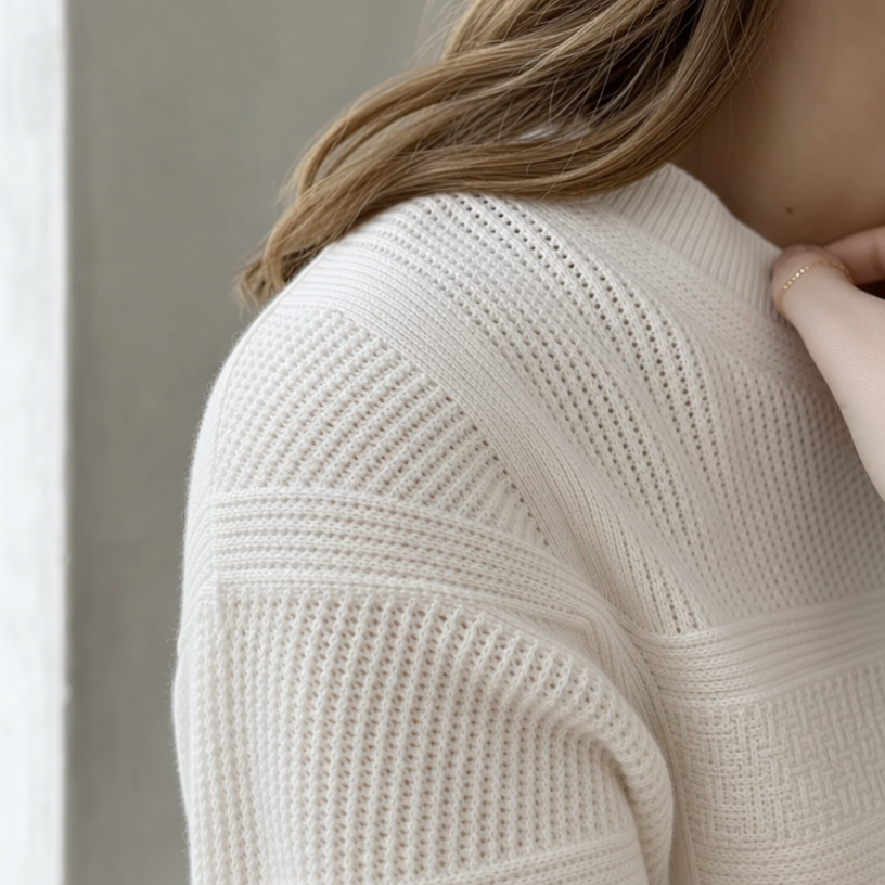 Stylish Women's V-Neck Knit Pullover Designed for All-Day Comfort and Ease
