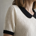 Stylish Women's Peter Pan Pullover for Everyday Wear and Special Occasions