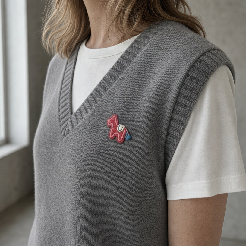Stylish Women's V-Neck Knit Vest Designed for All-Day Comfort and Ease